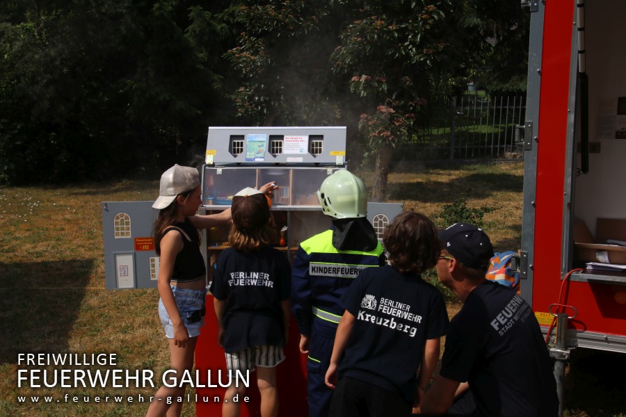 Feuerwehrfest zu unserem Jubiläum